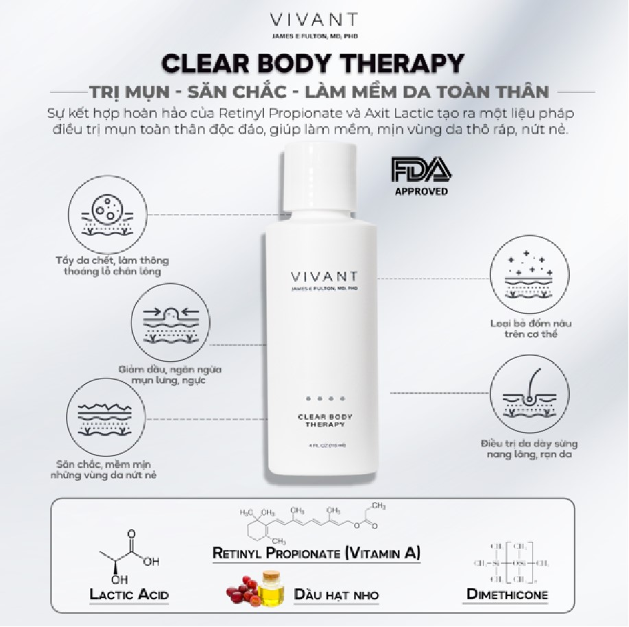 Vivant Clear Body Therapy Gel 