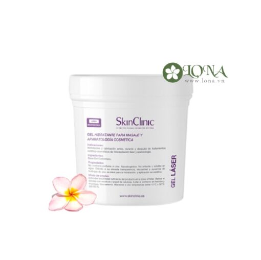 Laser gel for photoepilation gel skin clinic