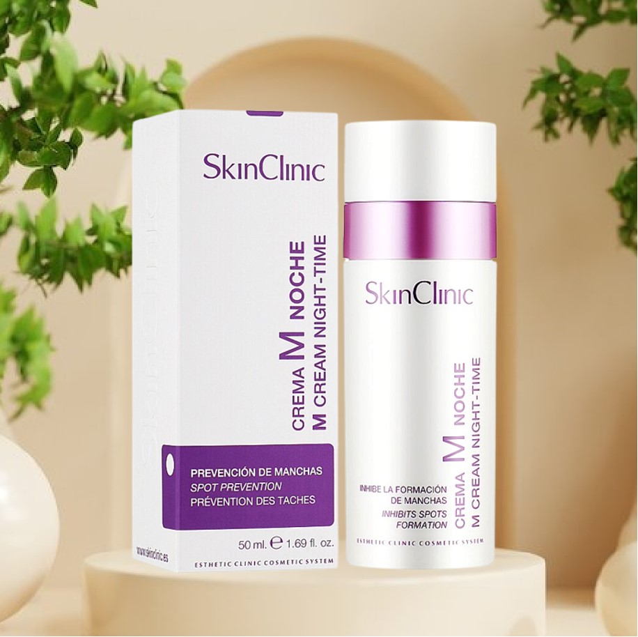 M cream night time skin clinic 