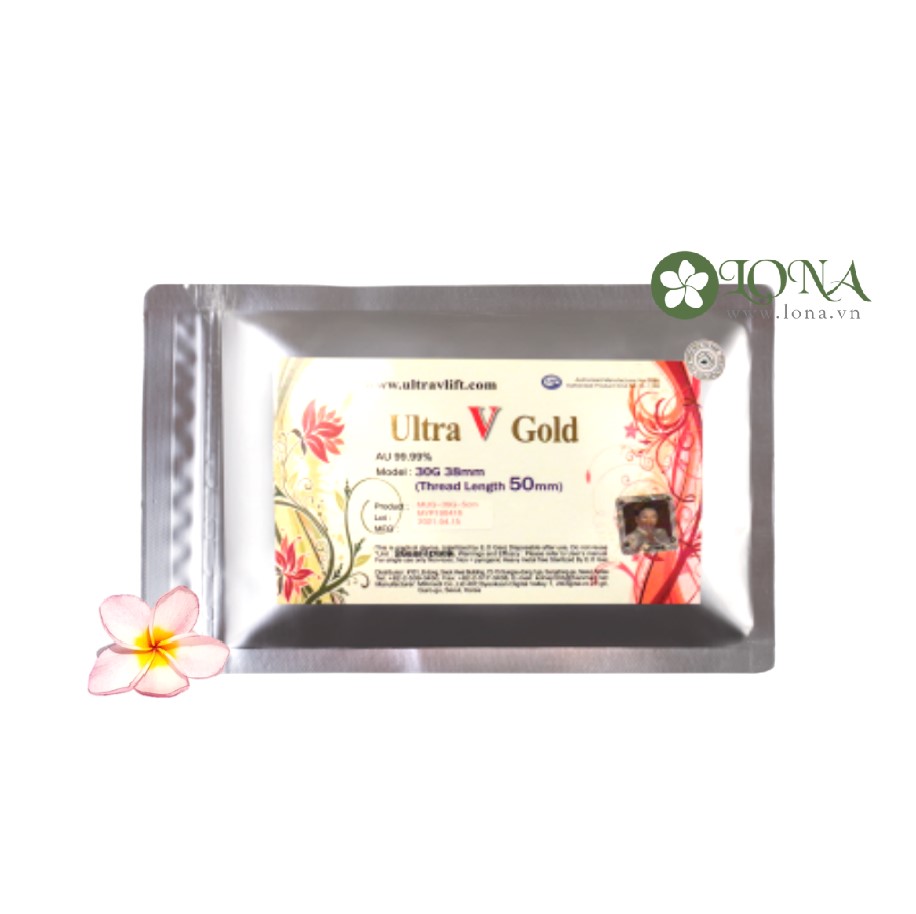 Gói Chỉ Vàng 24k Trị Nám Ultra V Gold