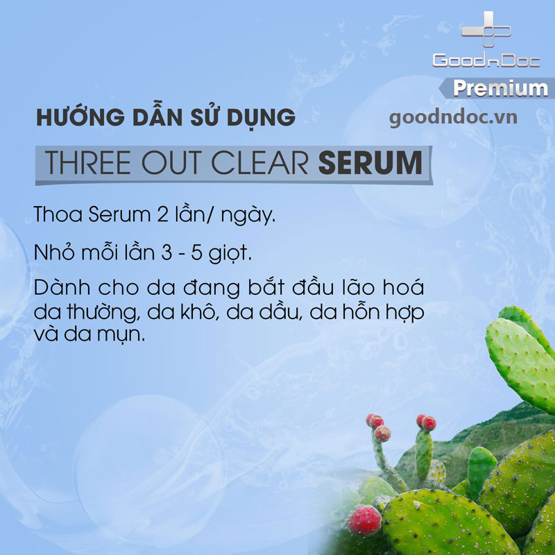 Serum GoodnDoc Three Out Clear 