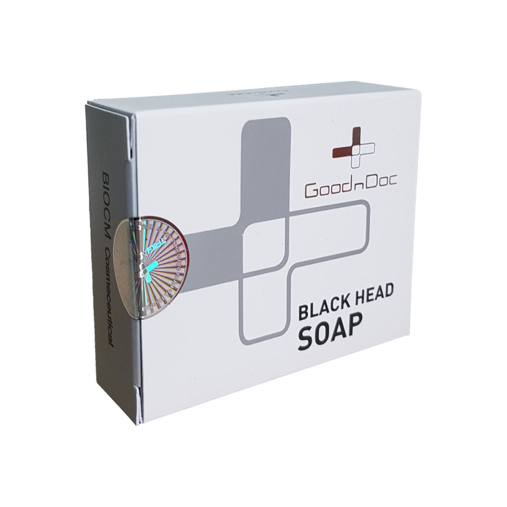 Xà bông rửa mặt GoodnDoc Ac Black Head Soap 