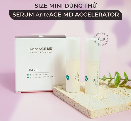 AnteAGE MD®System 5ml: Bộ Đôi Sản Phẩm Chống Oxy Hóa và Phục Hồi Da