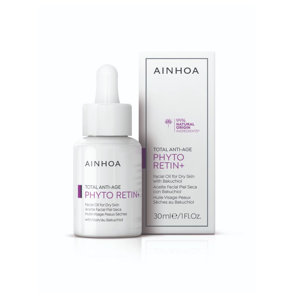 AINHOA Anti-Age Facial Oil For Dry Skin With Bakuchiol 