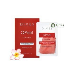 Dives Med dòng Q Peel thúc đẩy các chức năng da: Mặt Nạ Làm Dịu Sau Qpeel
