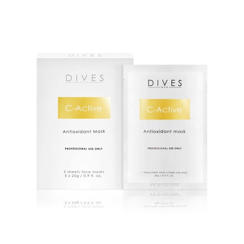 Dives Med Mặt Nạ Miếng Chống Oxy Hoá Làm Sáng Da Xạm Xỉn Màu & Mệt Mỏi