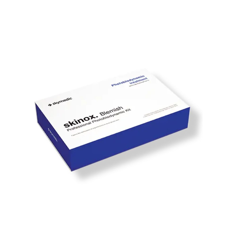 SKYMEDIC Kit nhạy quang kiểm soát dầu, mụn & giảm viêm, thâm 