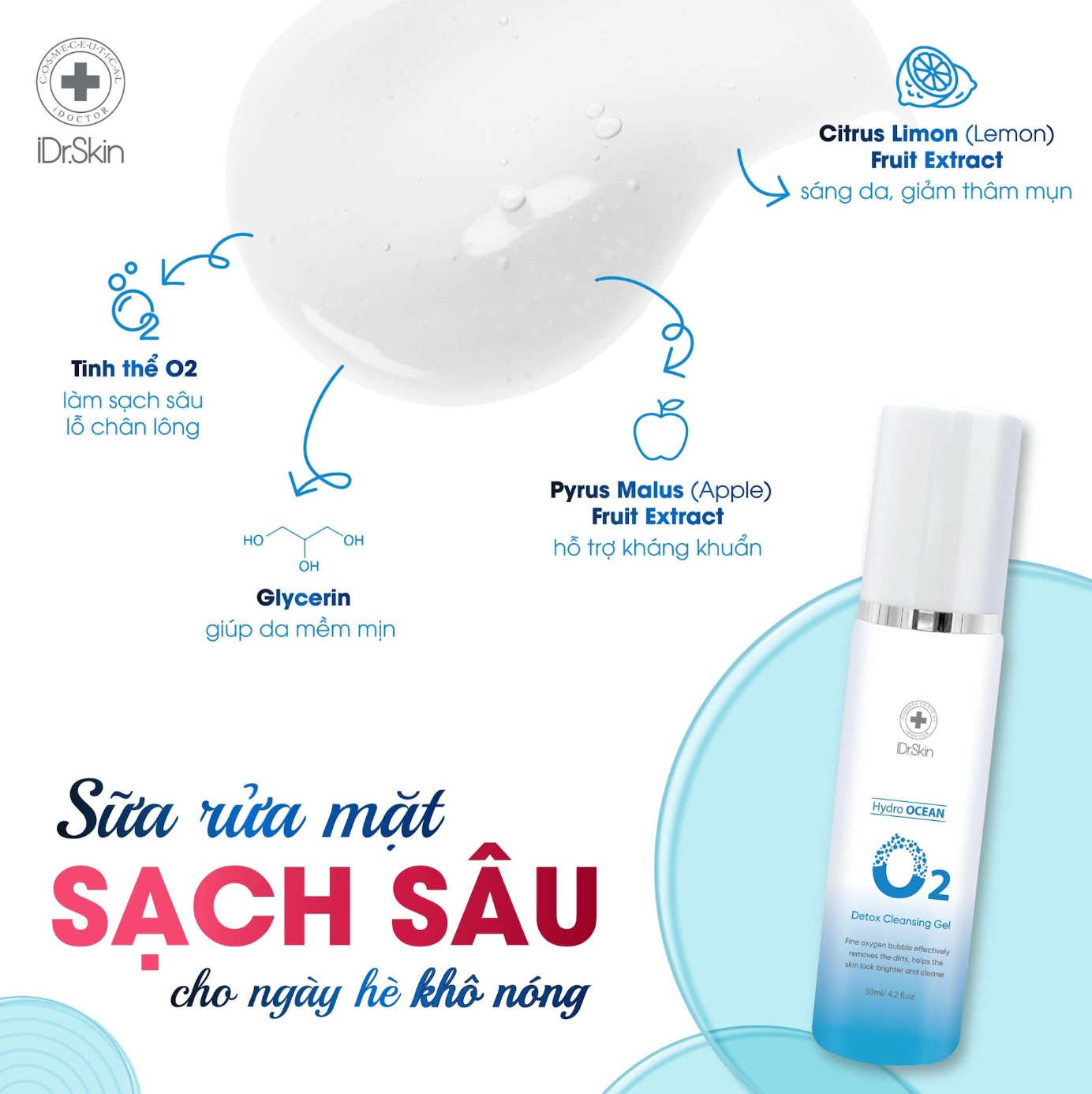 O2 Detox Cleansing Gel