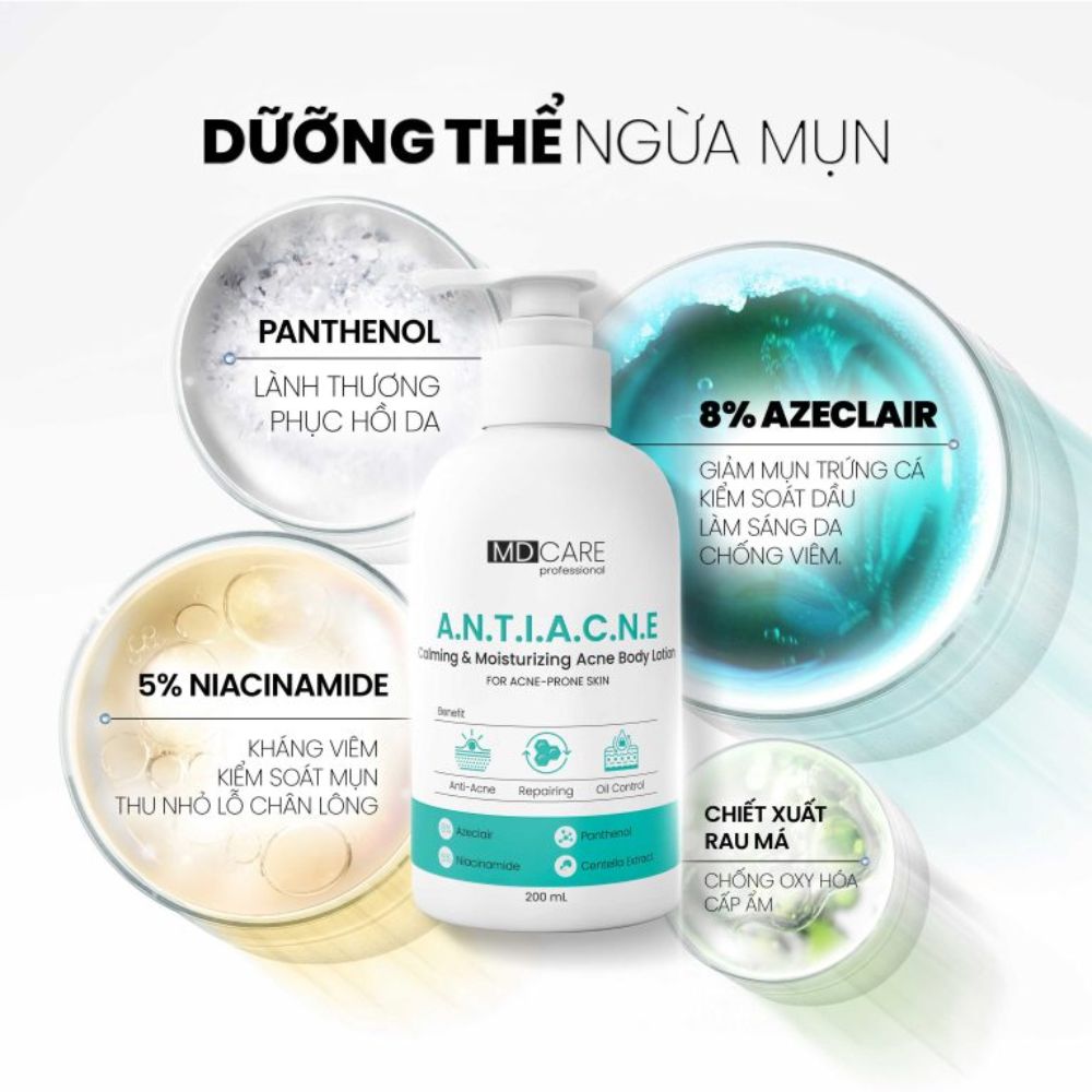 CALMING & MOISTURIZING ACNE BODY LOTION 
