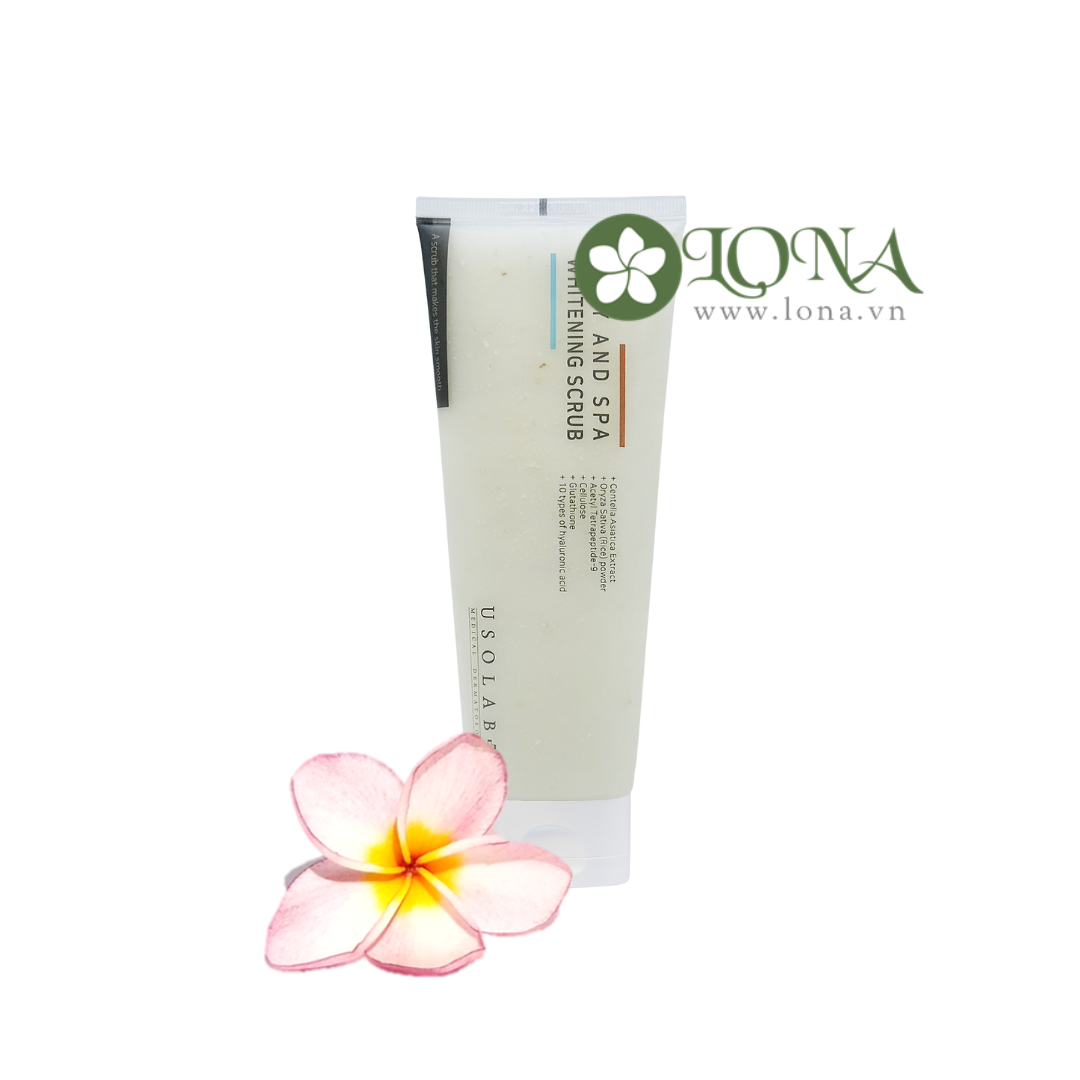 Usolab body and spa whitening scrub