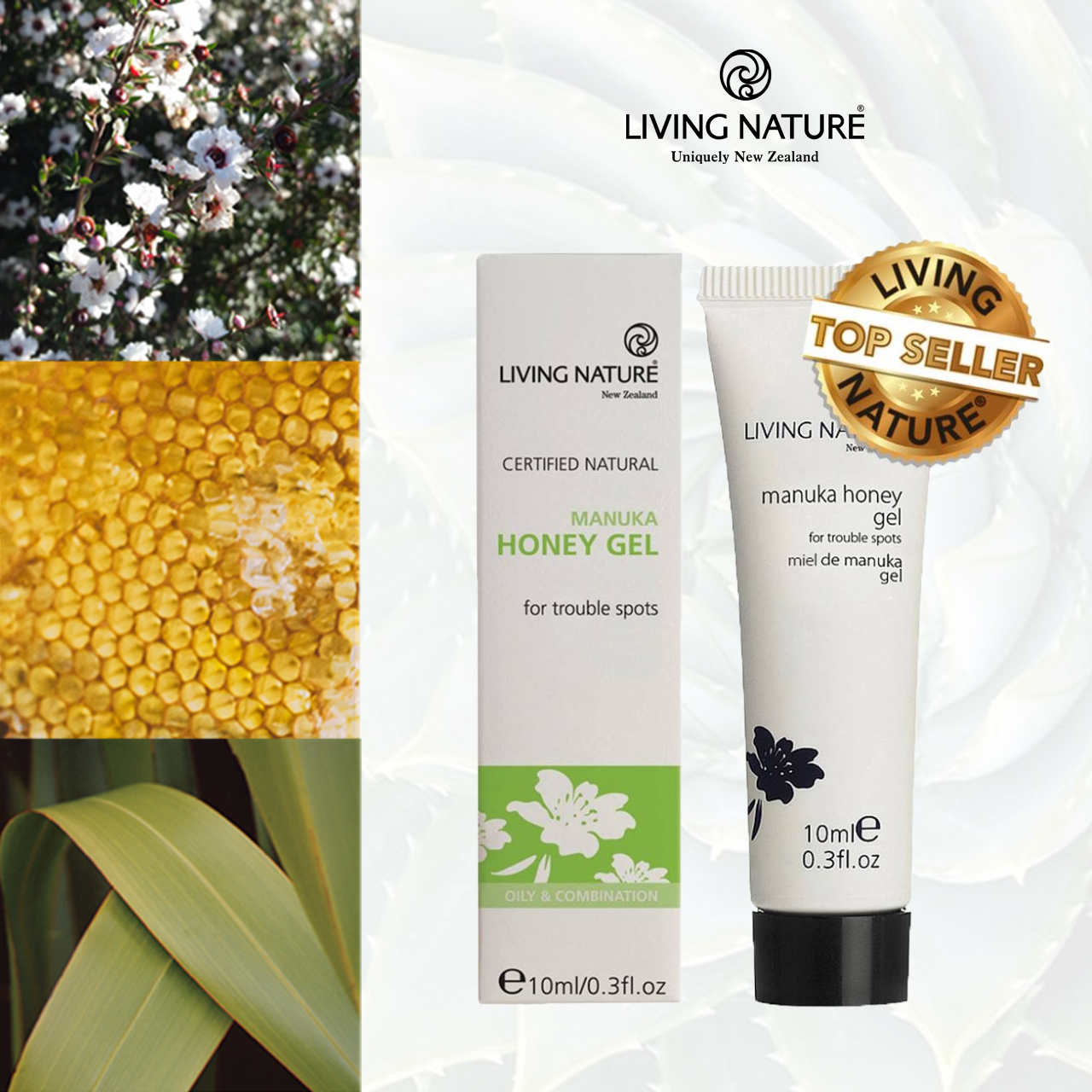 Gel trị mụn Manuka Honey 10ml