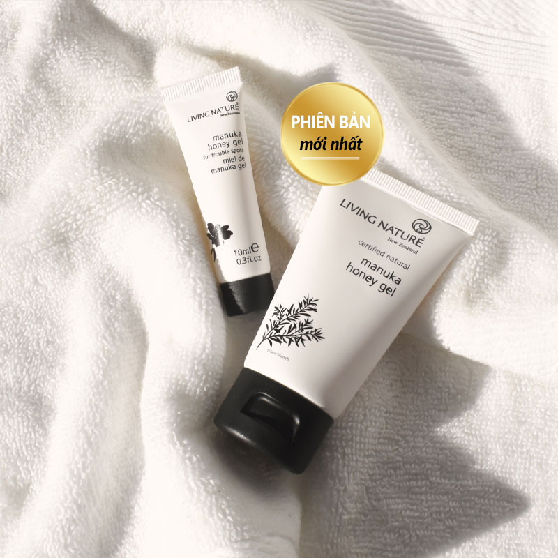 Gel trị mụn Living Nature Manuka Honey Gel 50ml (Bản mới 2021) 2