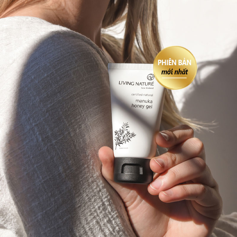 Gel trị mụn Living Nature Manuka Honey Gel 50ml (Bản mới 2021) 3