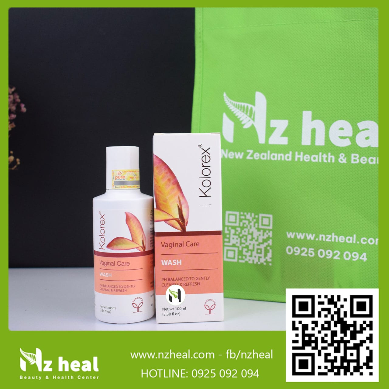 Kem Chăm Sóc Vùng Kín Kolorex Vaginal Care Cream 100ML