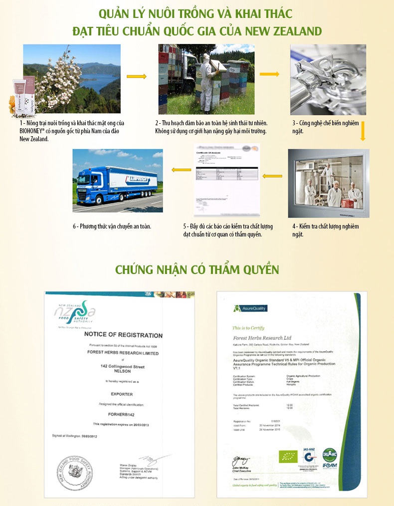 Kem bổ sung Vitamin E Biohoney Natural Vitamin E Cream 50g 1