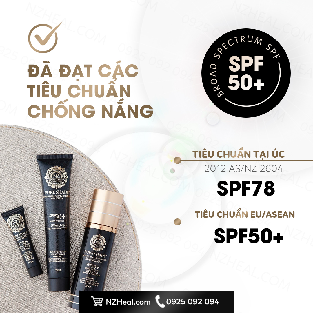 Kem chống nắng 4 in 1 Pure Shade SPF 50+ Moisturising & Sunscreen 80ml2