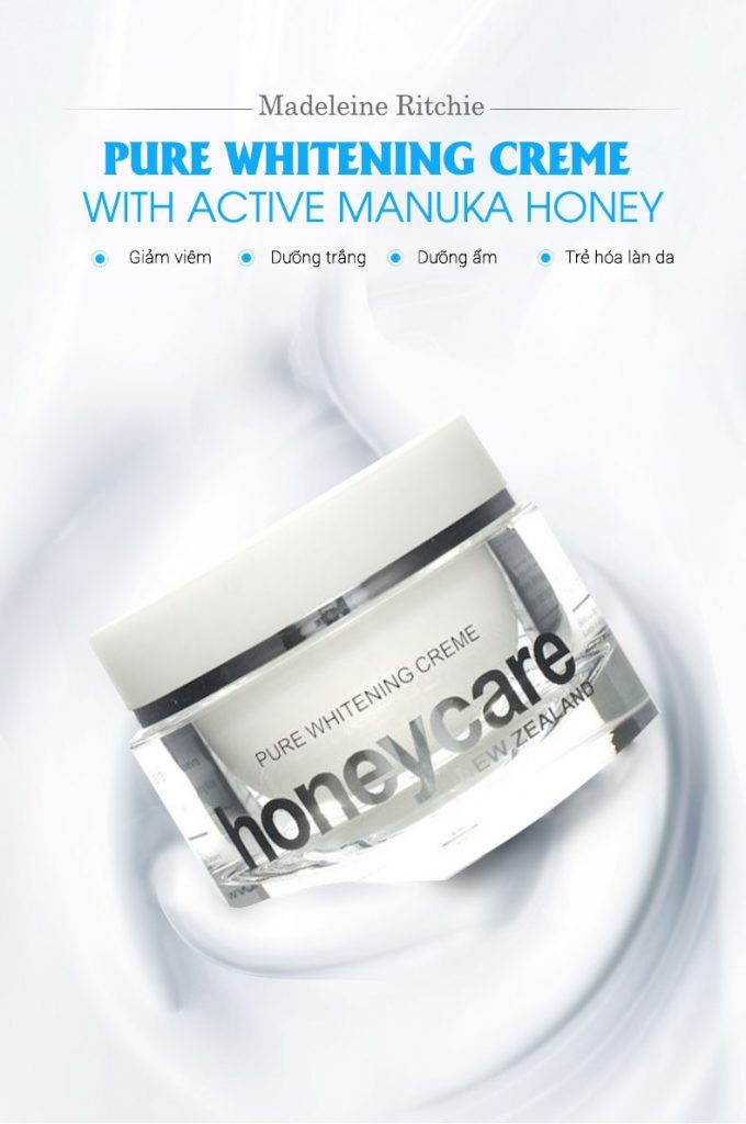 Kem Dưỡng Trắng Da Từ Mật Ong Manuka Pure Whitening Creme 50ml