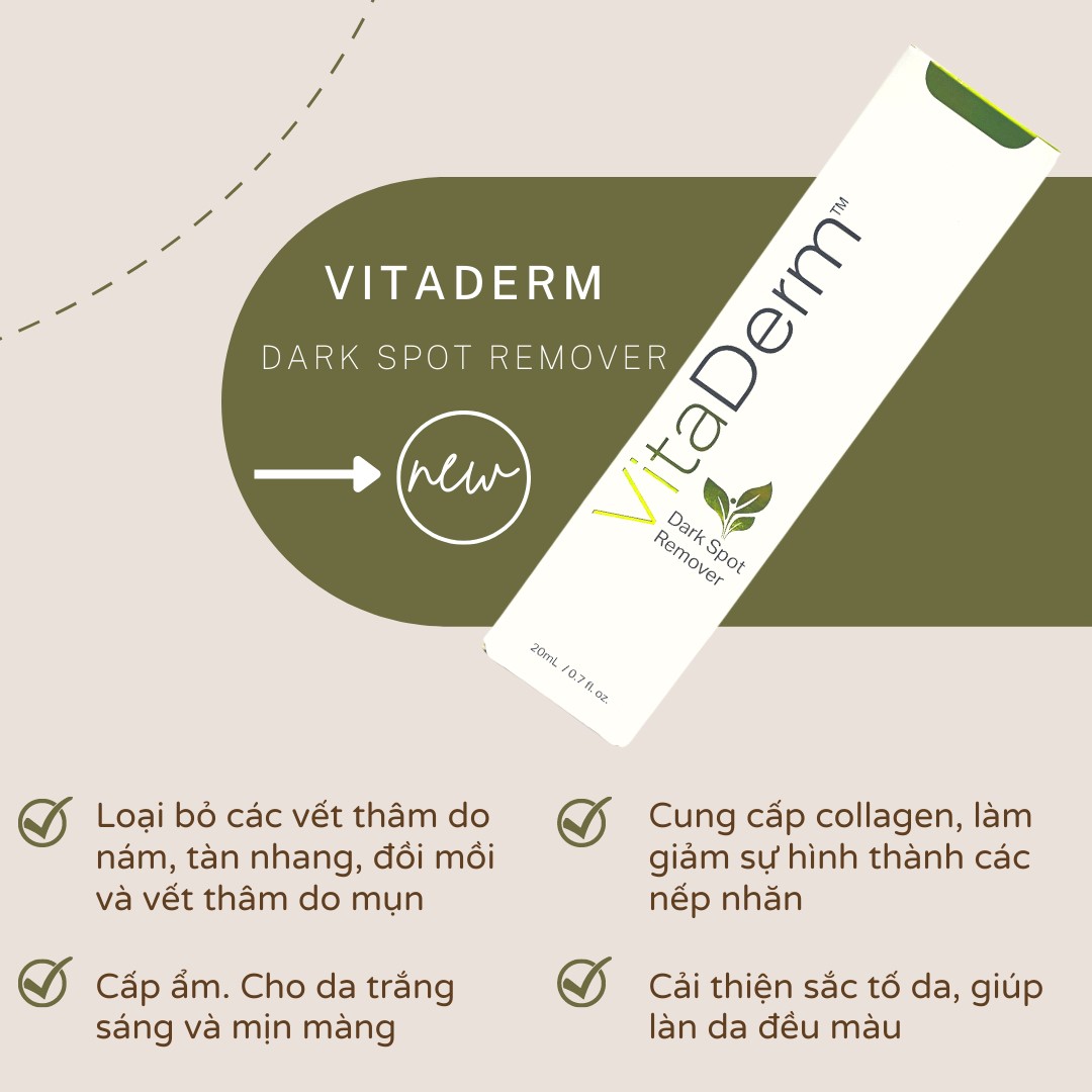 KEM TRỊ TH M NÁM VITADERM DARK SPOT REMOVER 20ML