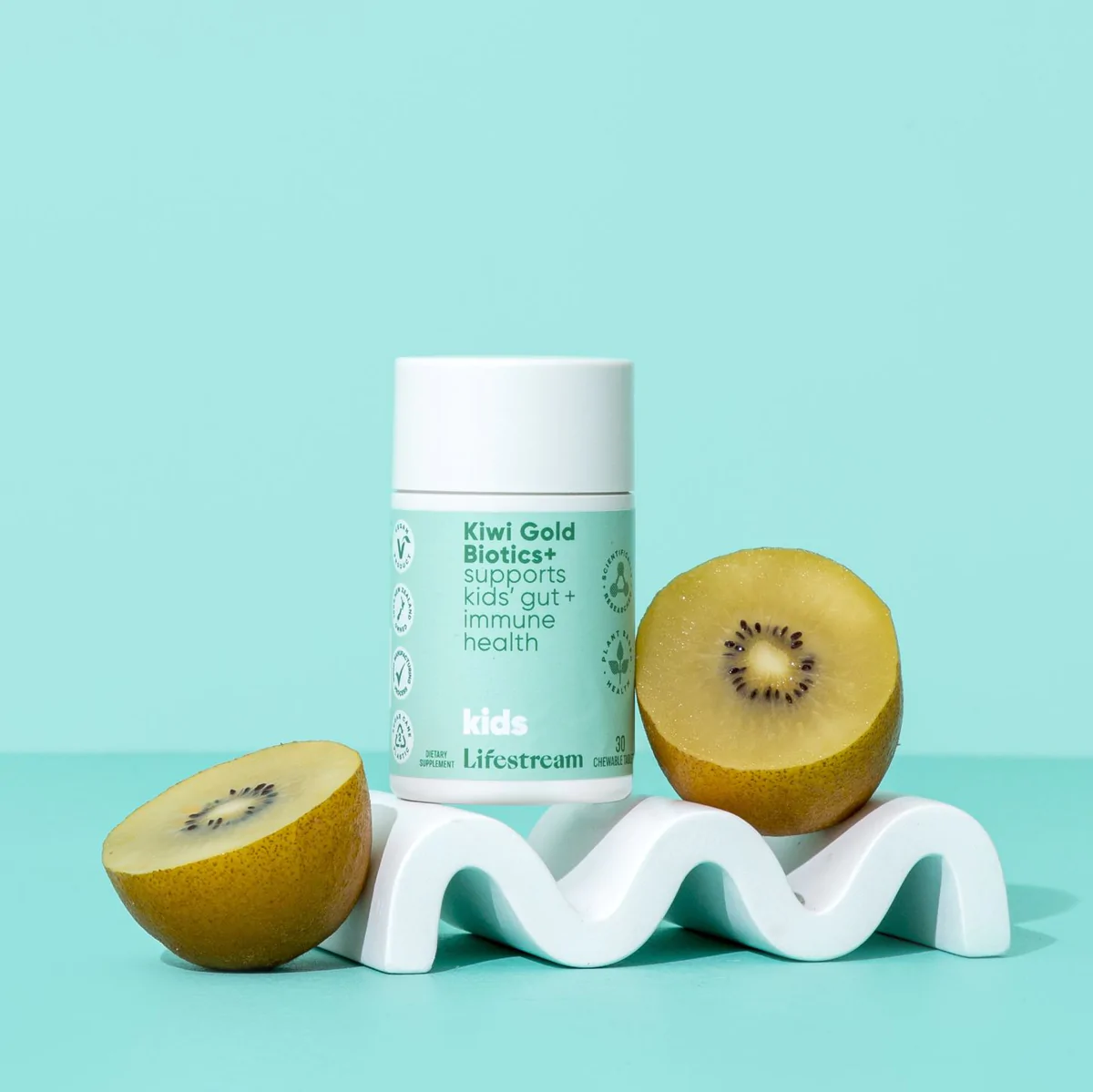 Kẹo Ngậm Kiwi Lifestream Kiwi Bio-Boost Kids