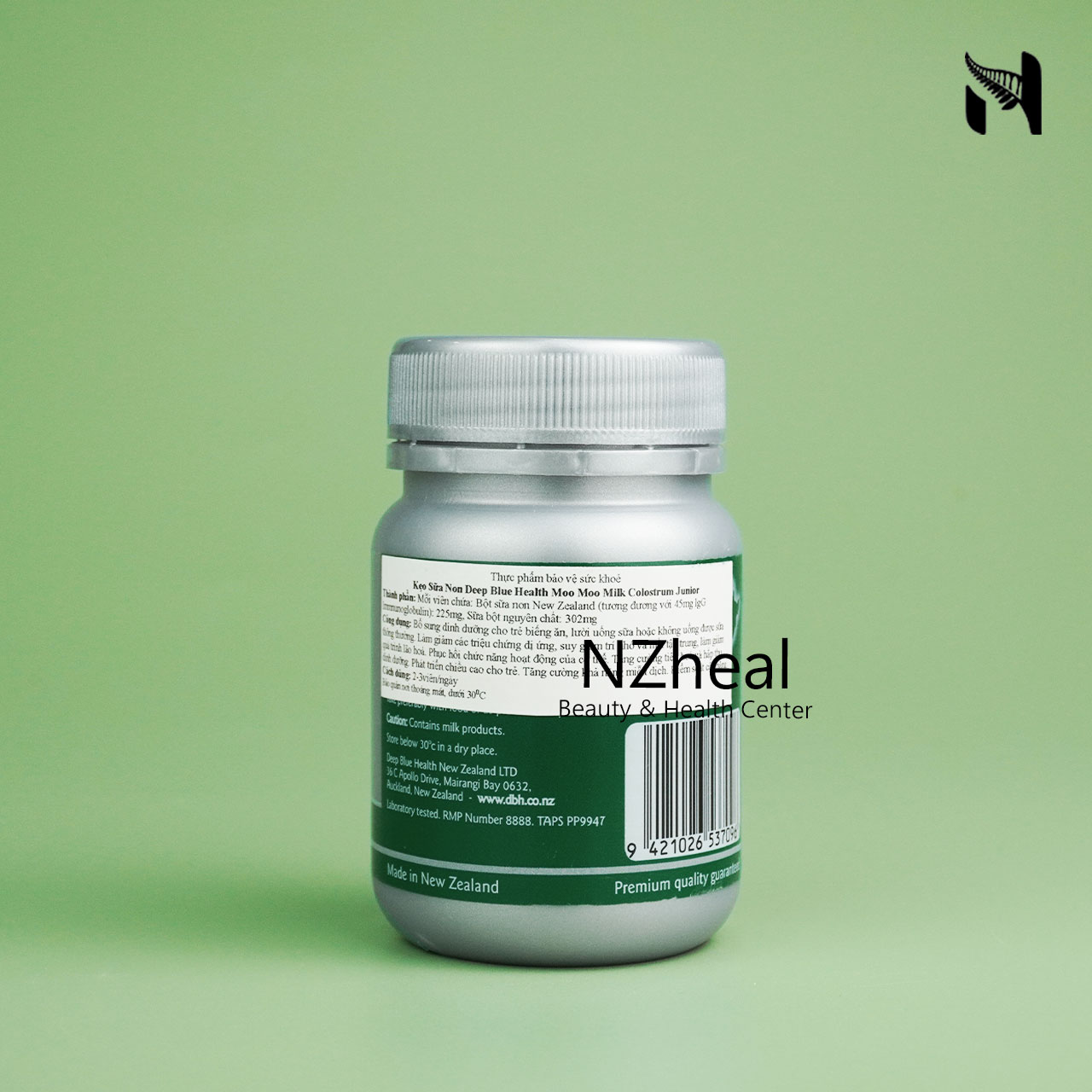 Kẹo Sữa Non Deep Blue Health Moo Moo (90 viên)