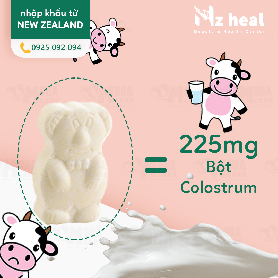 Thành phần Kẹo Sữa Non Deep Blue Health Moo Moo