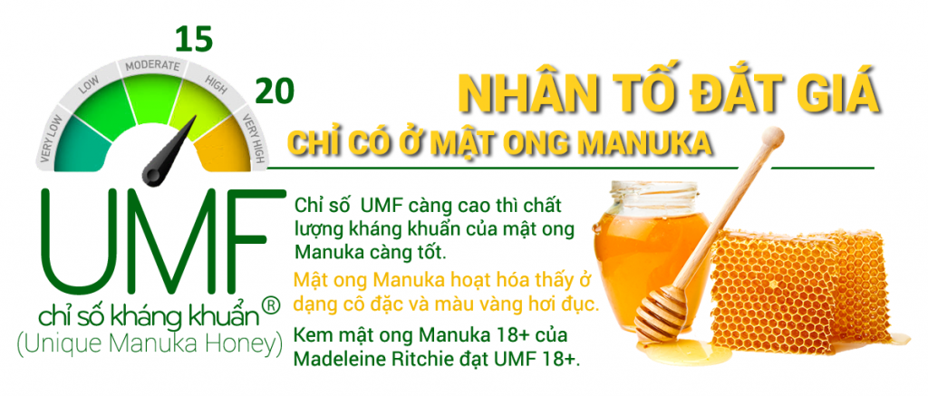 Mật ong Manuka 100% nguyên chất