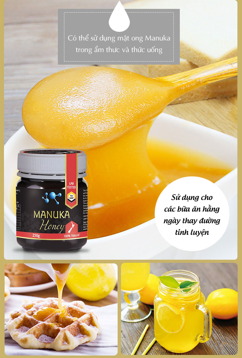 Mật ong Manuka 100% nguyên chất Deep Blue Health Manuka Honey UFM10+ 4