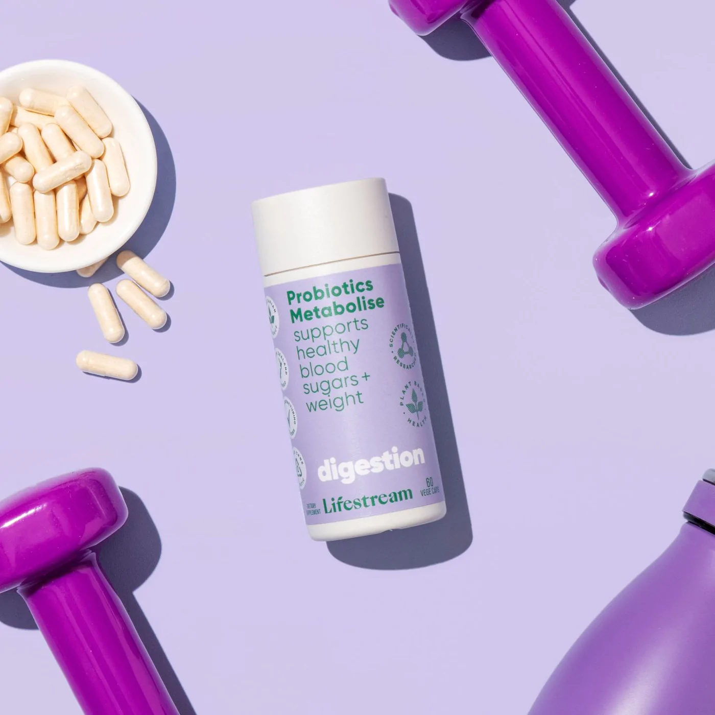 MEN VI SINH LIFESTREAM PROBIOTICS METABOLISE