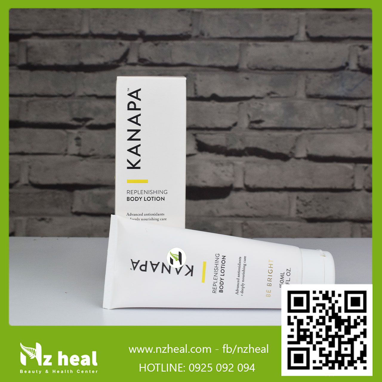 Sữa dưỡng thể Kanapa Replenishing Body Lotion 150ml