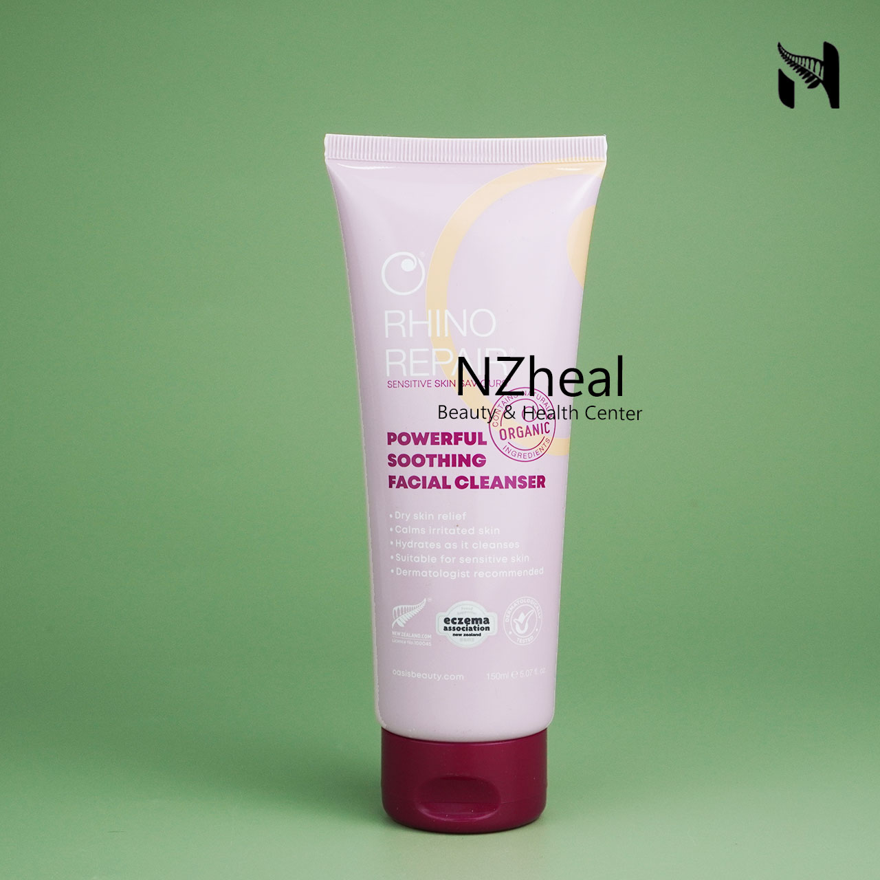 Sữa rửa mặt dưỡng ẩm và phục hồi da Rhino Repair Powerful Soothing Facial Cleanser 150ml