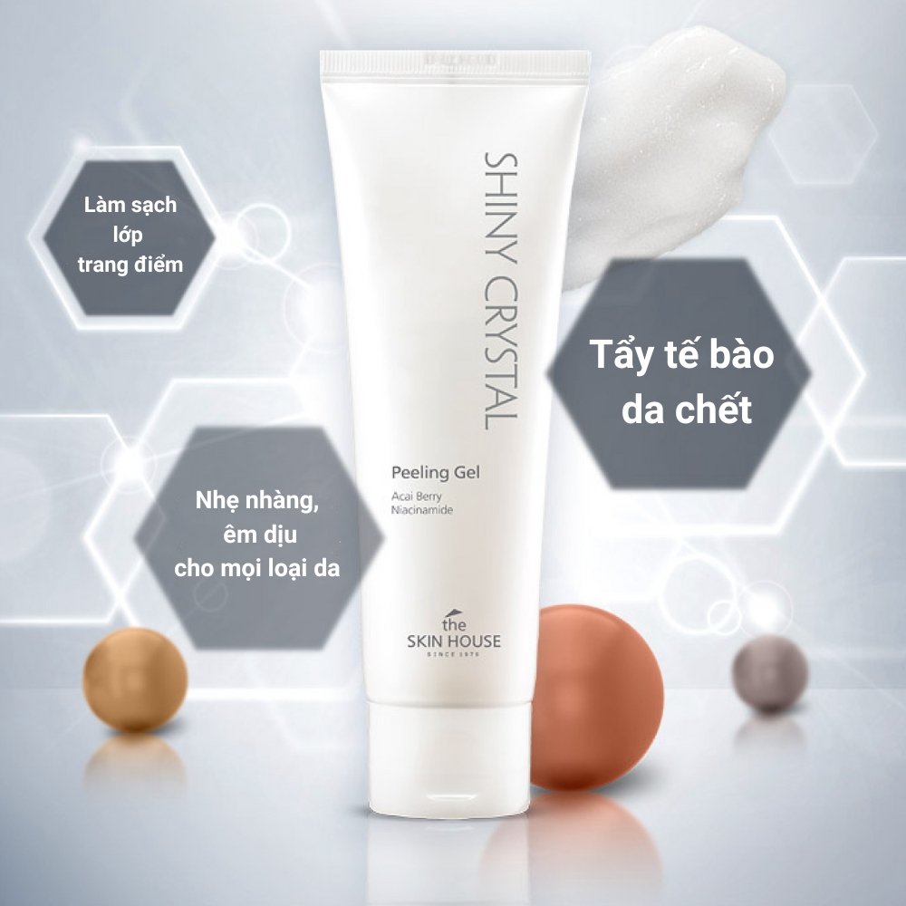 T03 – Shiny Crystal Peeling Gel / Gel tẩy tế bào da chết làm sáng da