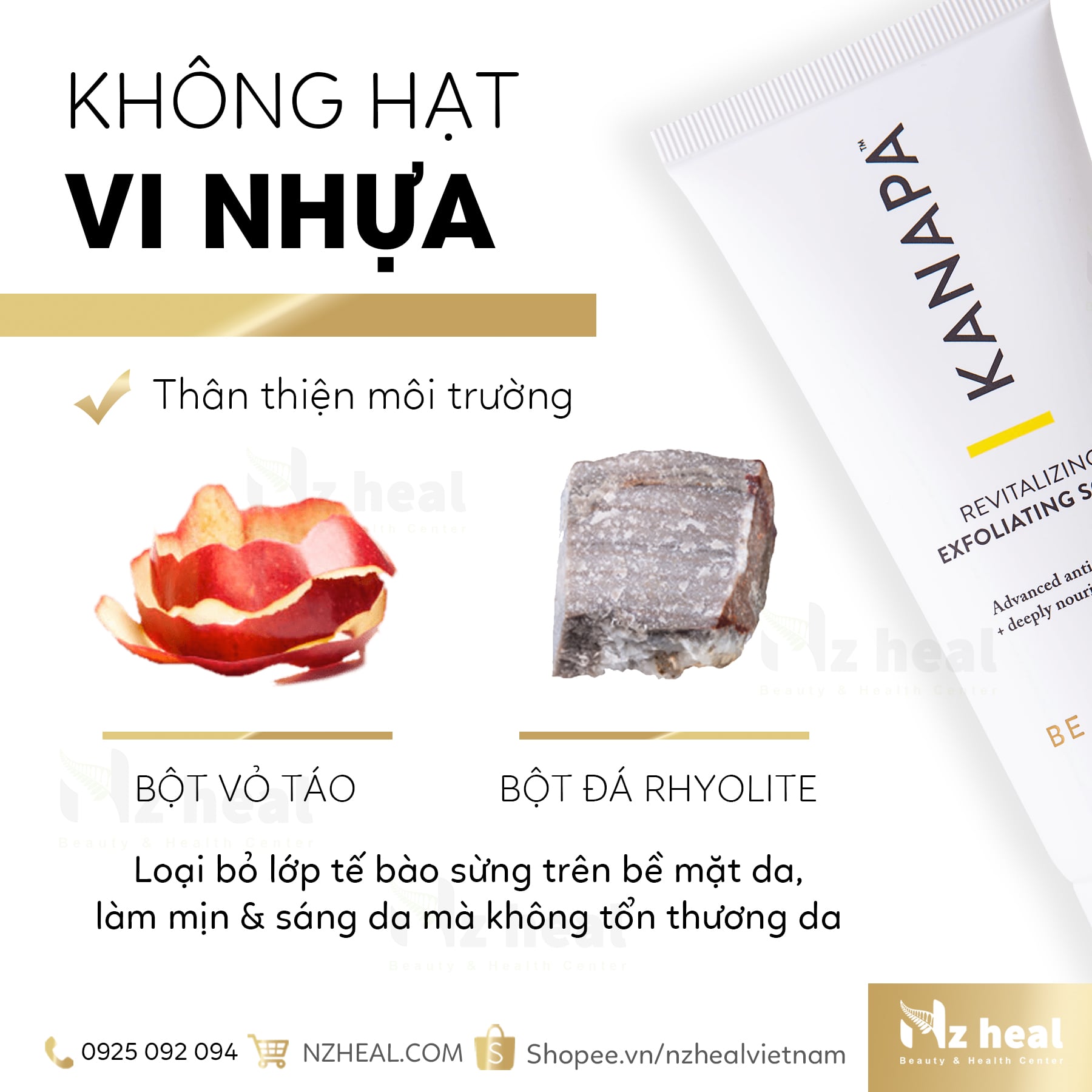 Tẩy tế bào chết Kanapa Revitalizing Exfoliating Scrub (100ml) 4