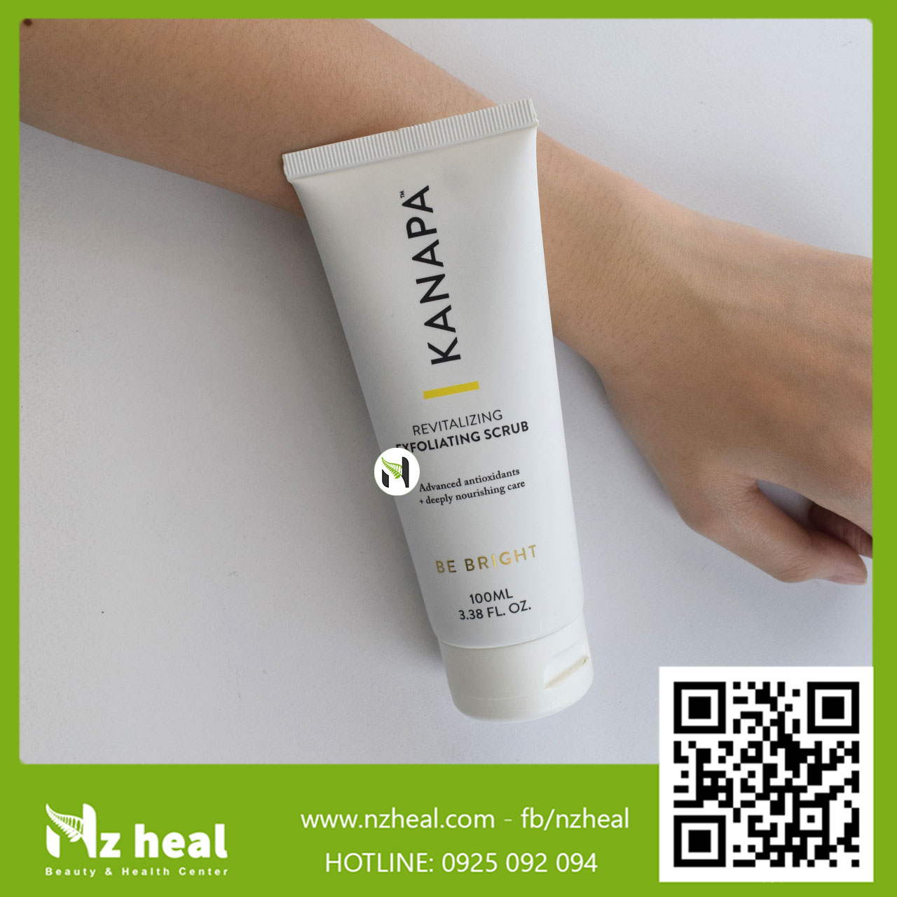 Tẩy tế bào chết Kanapa Revitalizing Exfoliating Scrub (100ml)