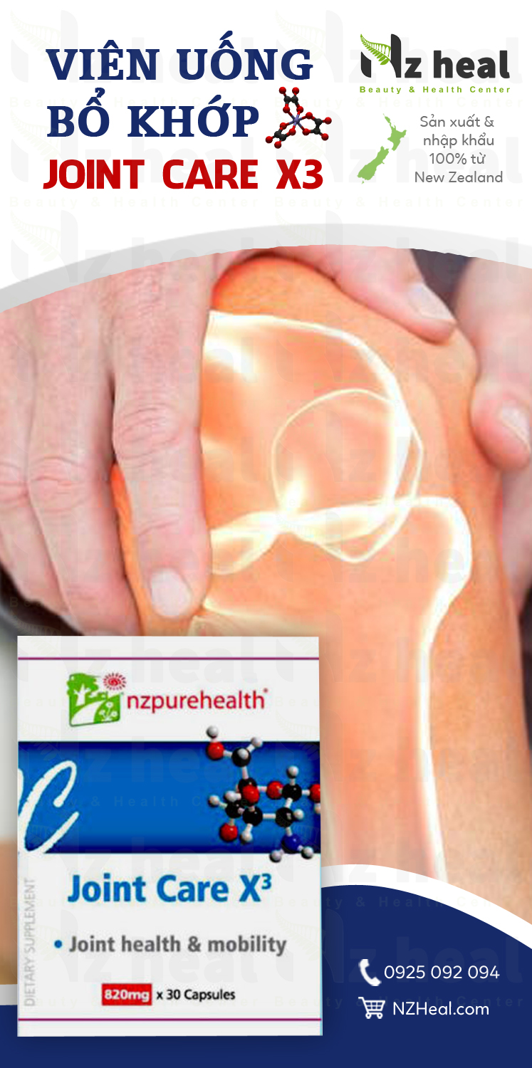 Viên Bổ Khớp NZPurehealth Joint Care X3 (60 viên)