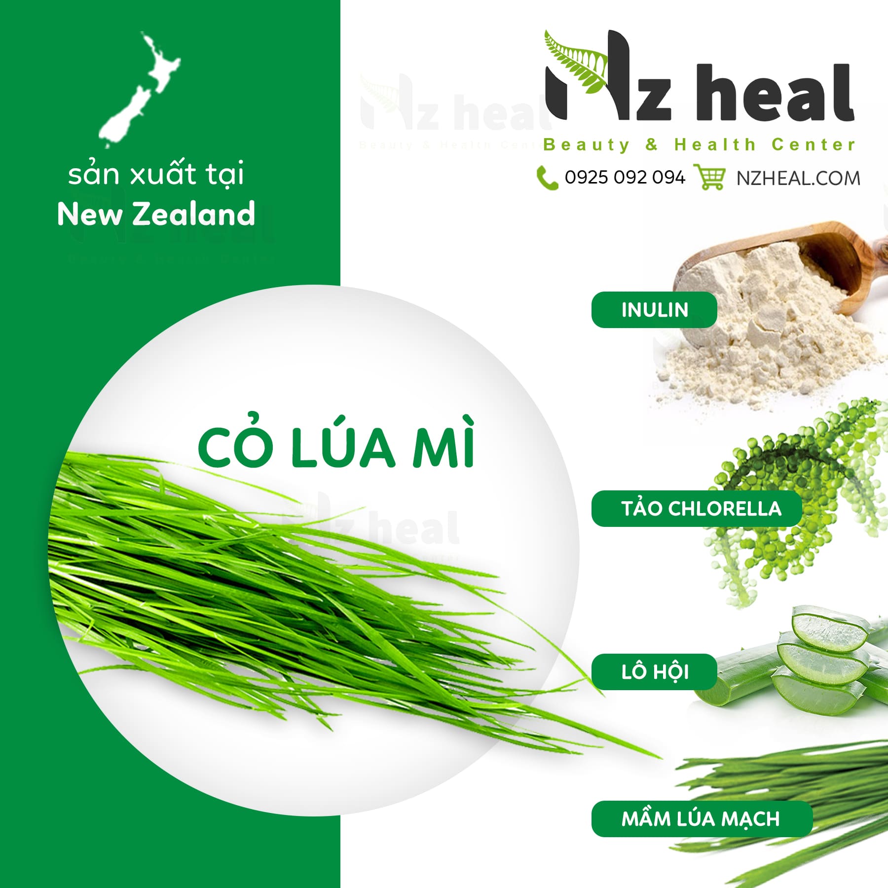 Viên uống giải độc cơ thể Nzpurehealth Detox 5 in 1 30