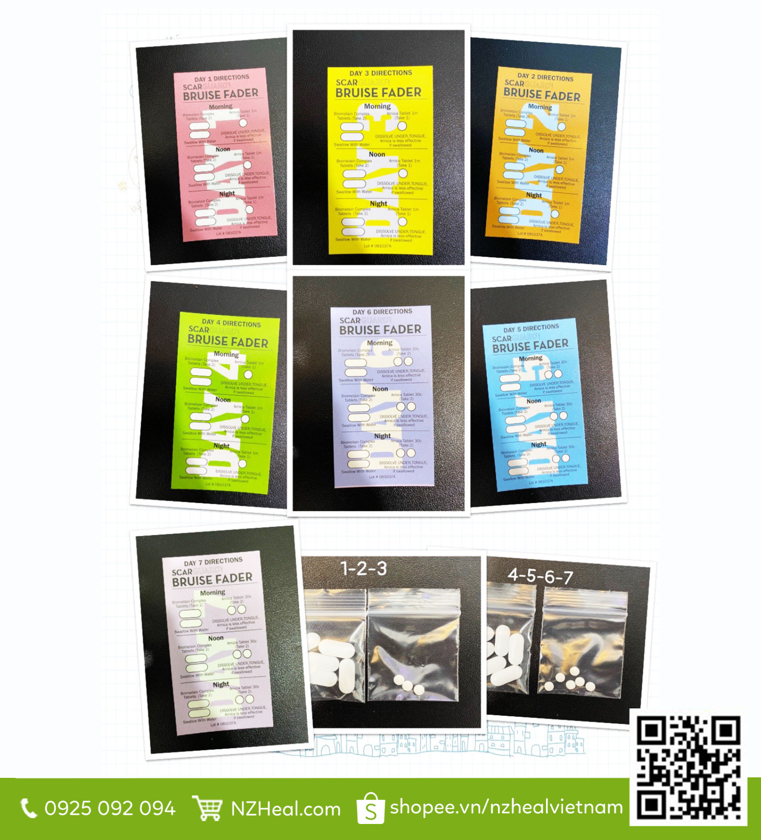 Cách dùng Scarguard Bruise Fader