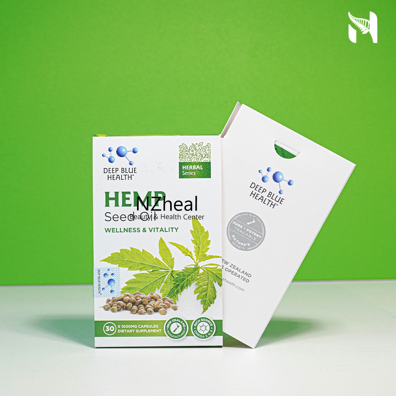 Viên Tinh Dầu Hạt Gai Dầu Deep Blue Health Hemp Seed Oil (90 viên/ 60 viên)