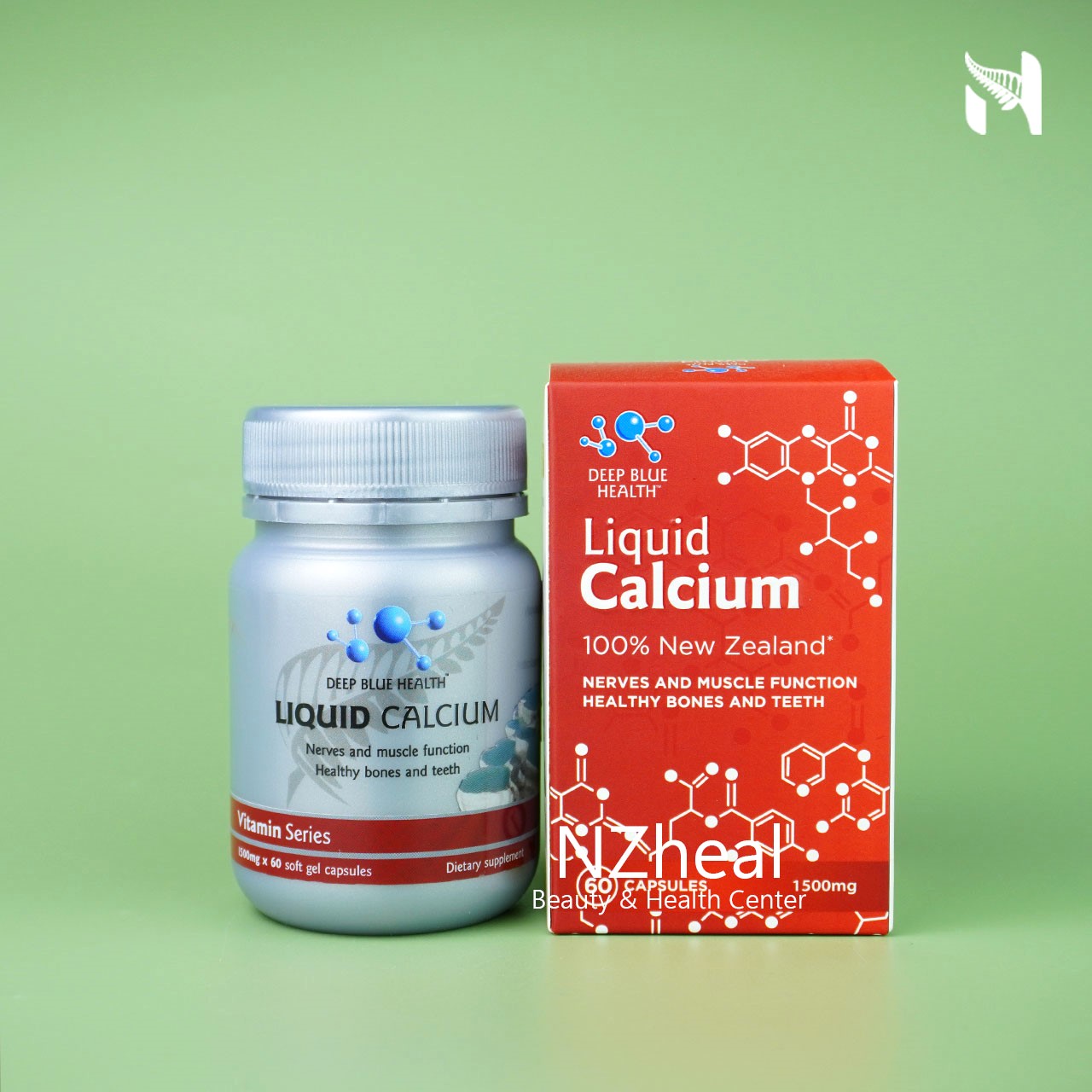 Viên Uống Bổ Sung Canxi Deep Blue Health Calcium