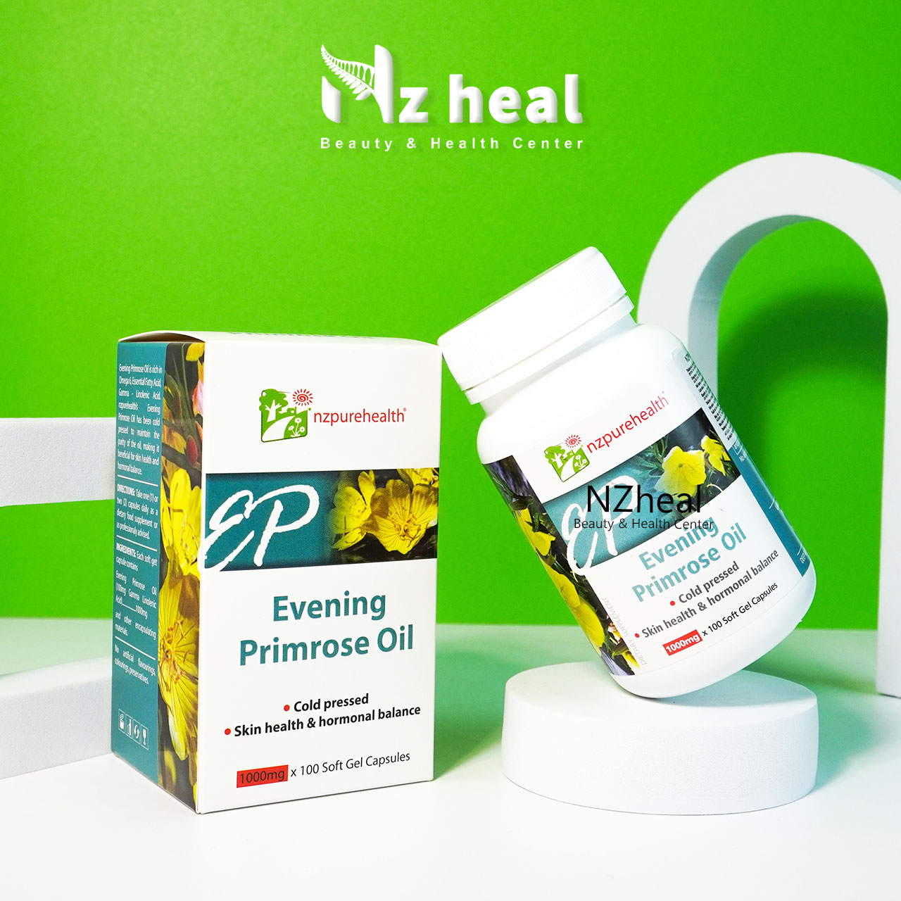 Viên Uống Dầu Hoa Anh Thảo NzPurehealth Evening Primrose Oil 100 Viên 1
