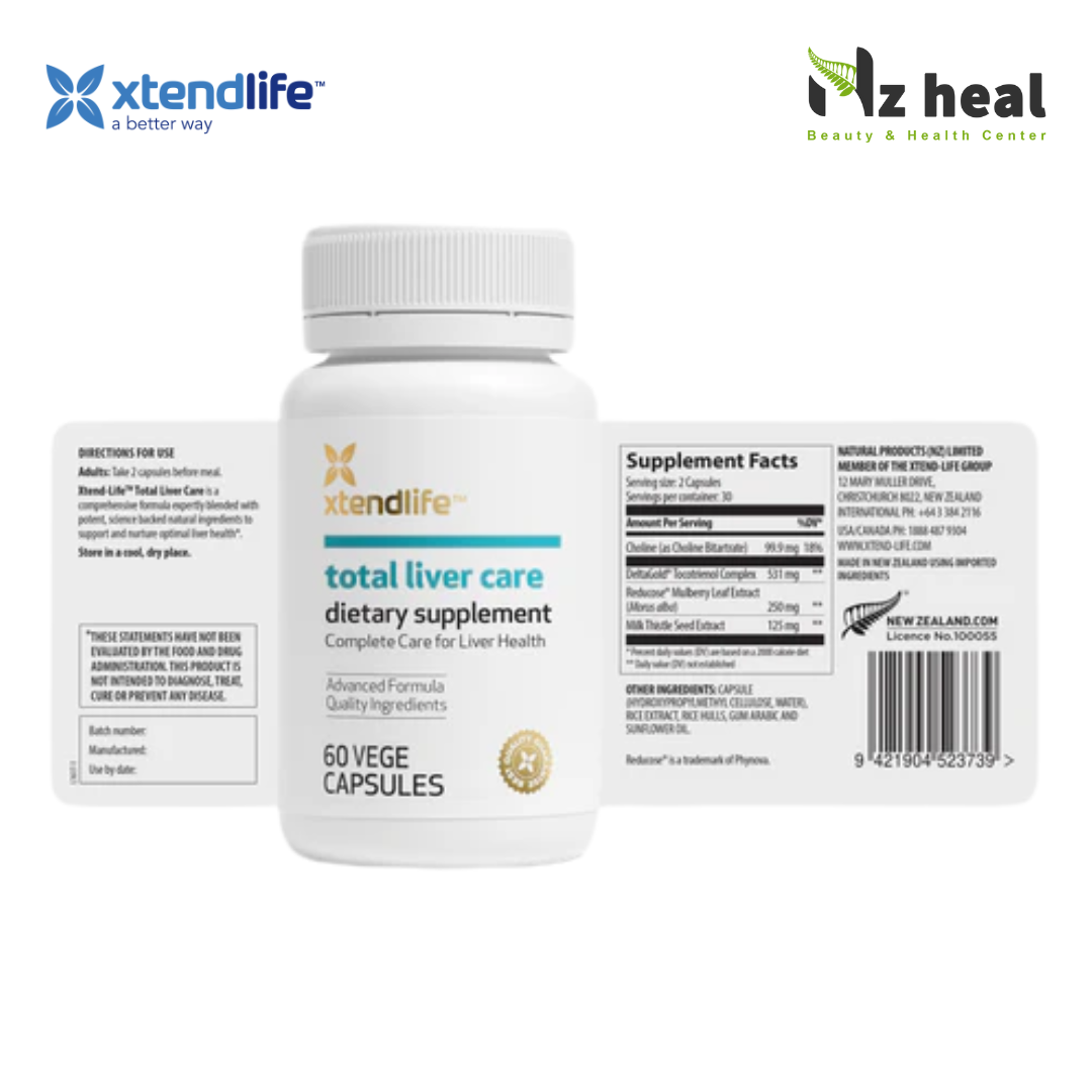 Viên uống giải độc và phục hồi gan Xtend-Life Total Liver Care (60 viên)