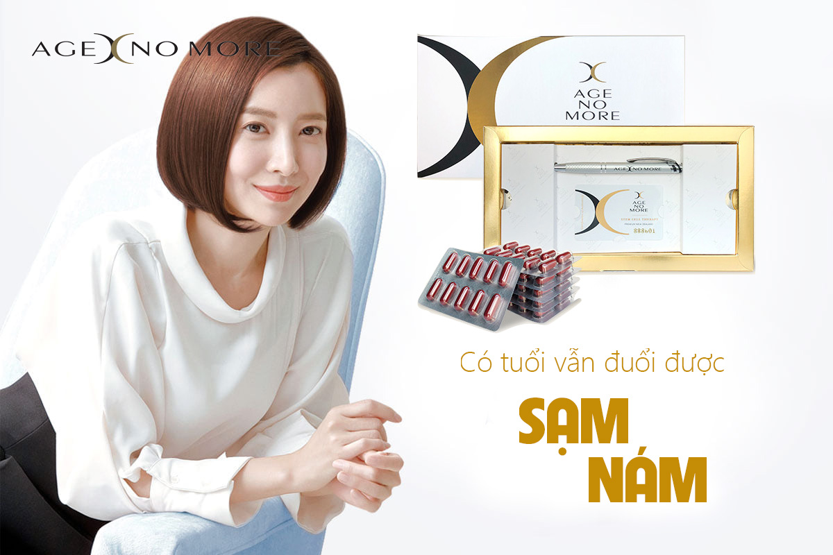 Viên uống nhau thai cừu Age No More Stem Cell 1