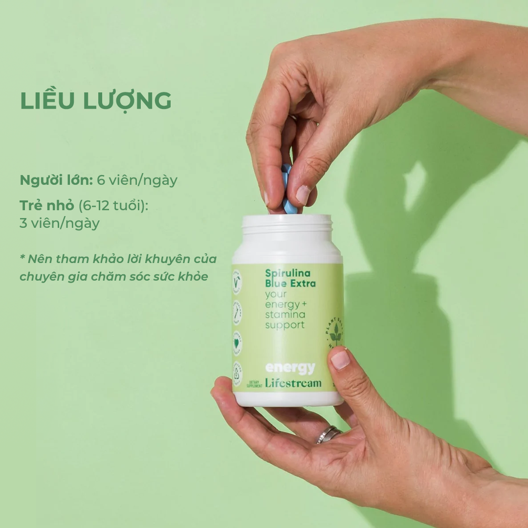 Tảo xoắn Lifestream Spirulina Blue Extra