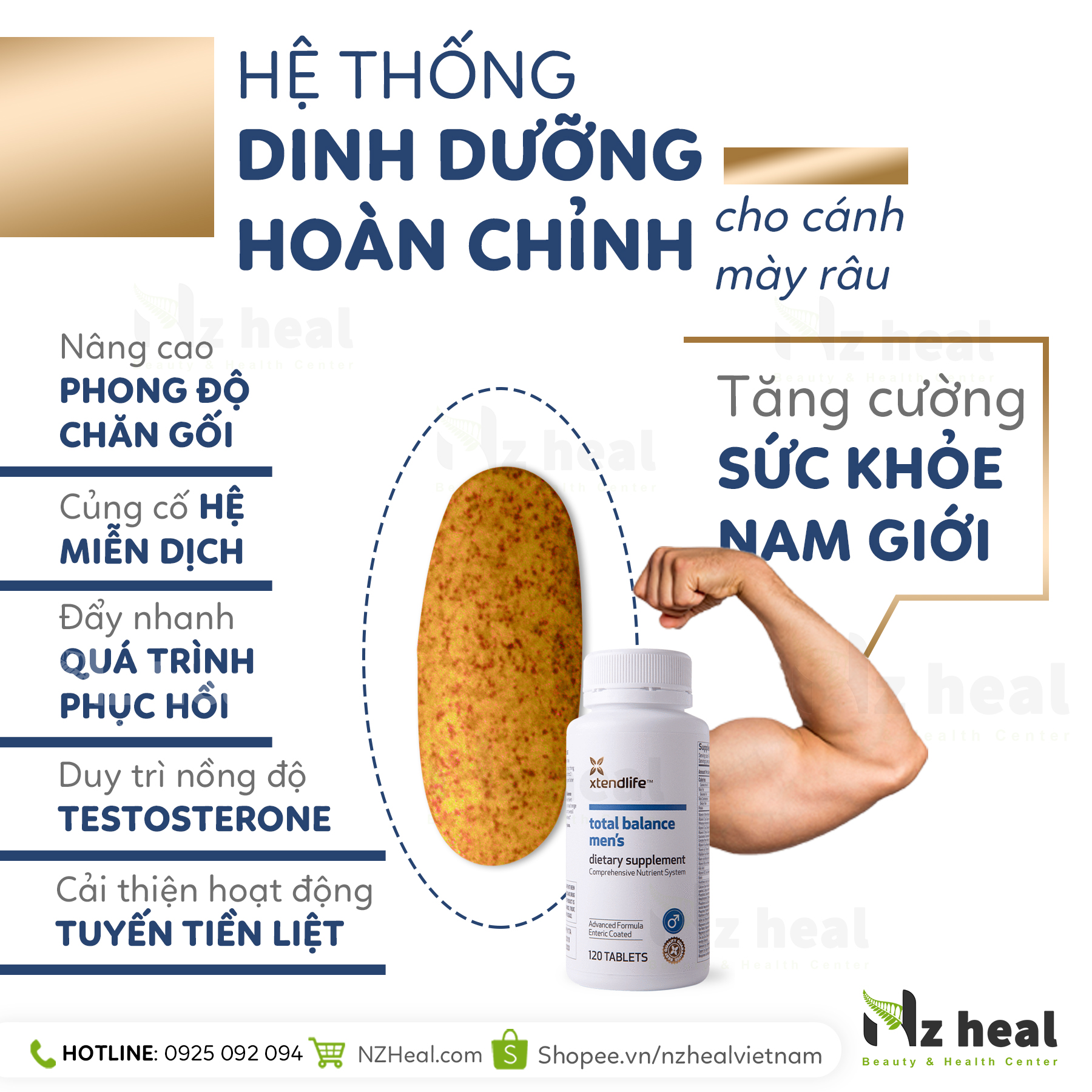 Thành phần Xtend-Life Total Balance Men's