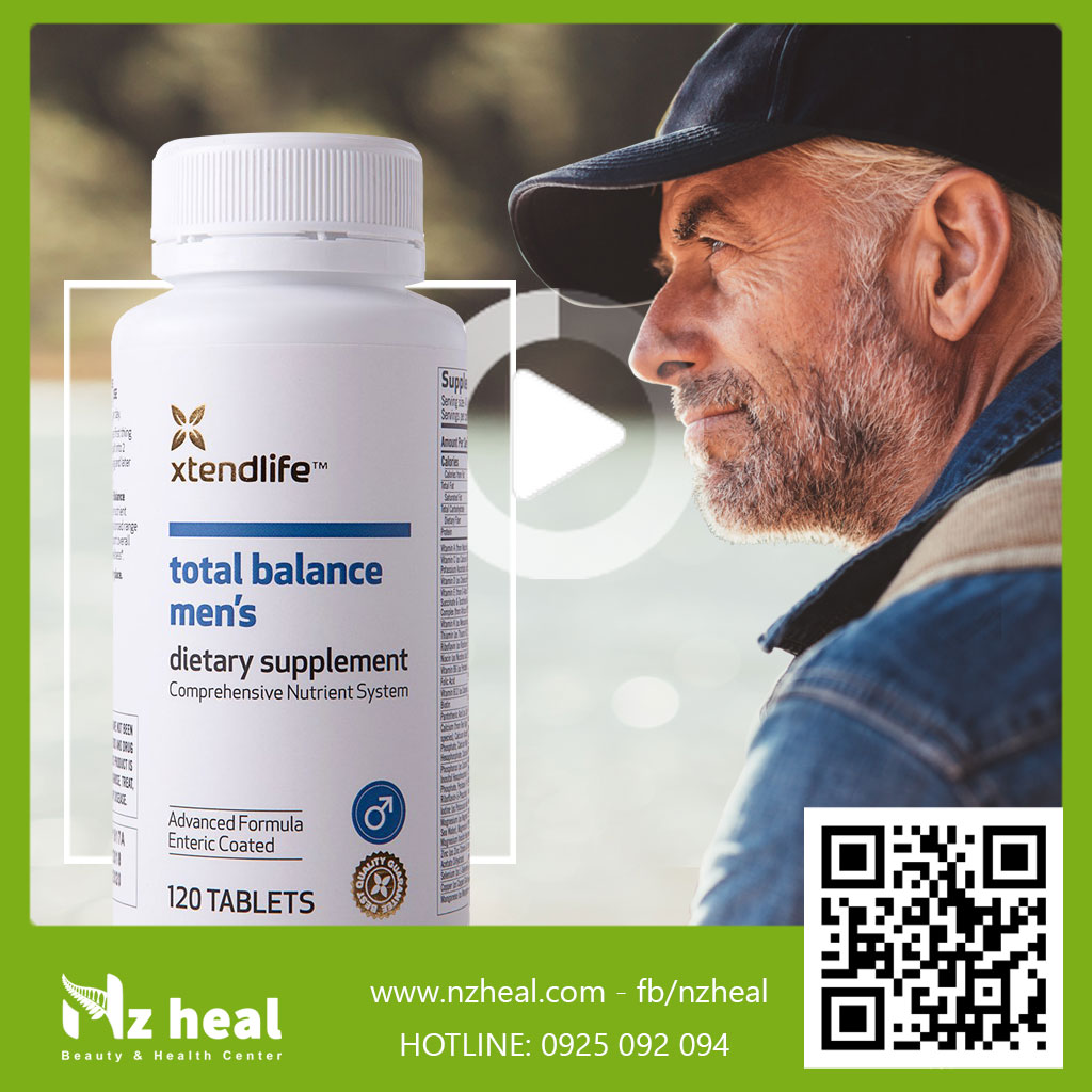 Viên Uống Vitamin Tổng Hợp Cho Nam Xtend-Life Total Balance Men's