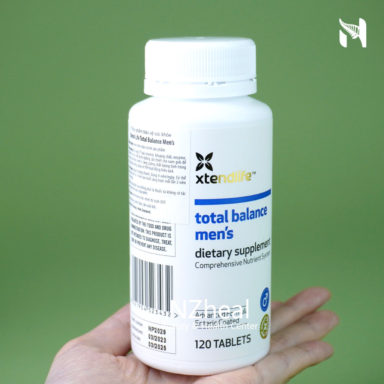 Viên Uống Vitamin Tổng Hợp Cho Nam Xtend-Life Total Balance Men’s (120v)