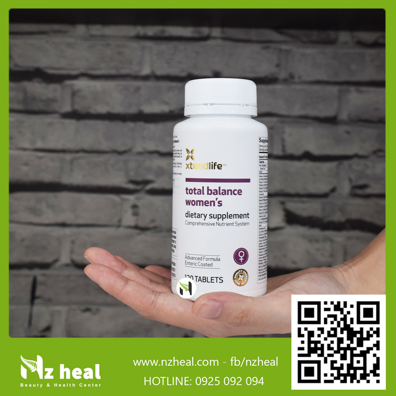 Viên Uống Vitamin Tổng Hợp Cho Phụ Nữ Xtend-Life Total Balance Women’s