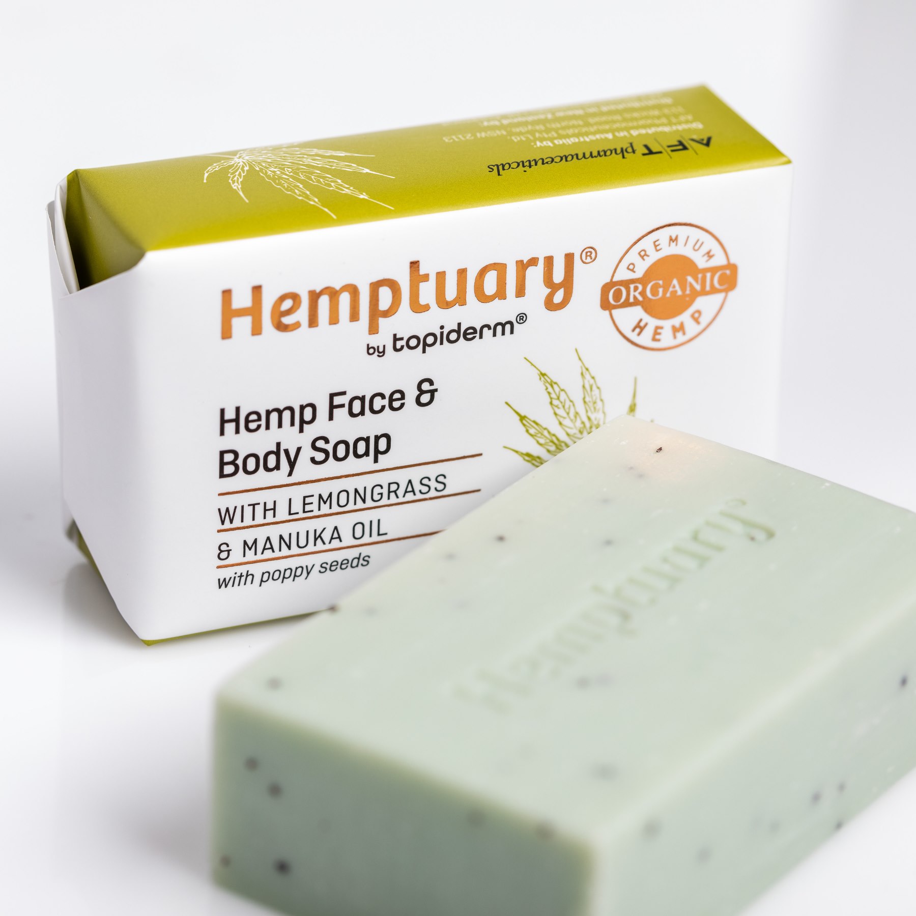 Xà Phòng Hạt Gai Dầu Hemptuary Face and Body Soap
