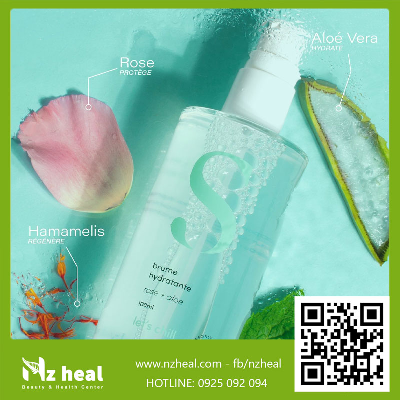 Xịt khoáng dưỡng ẩm Seasonly Moisturising Mist (Brume Hydratante) 100ml2