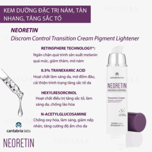 Kem đặc trị nám Discrom Control Transition Cream chính hãng