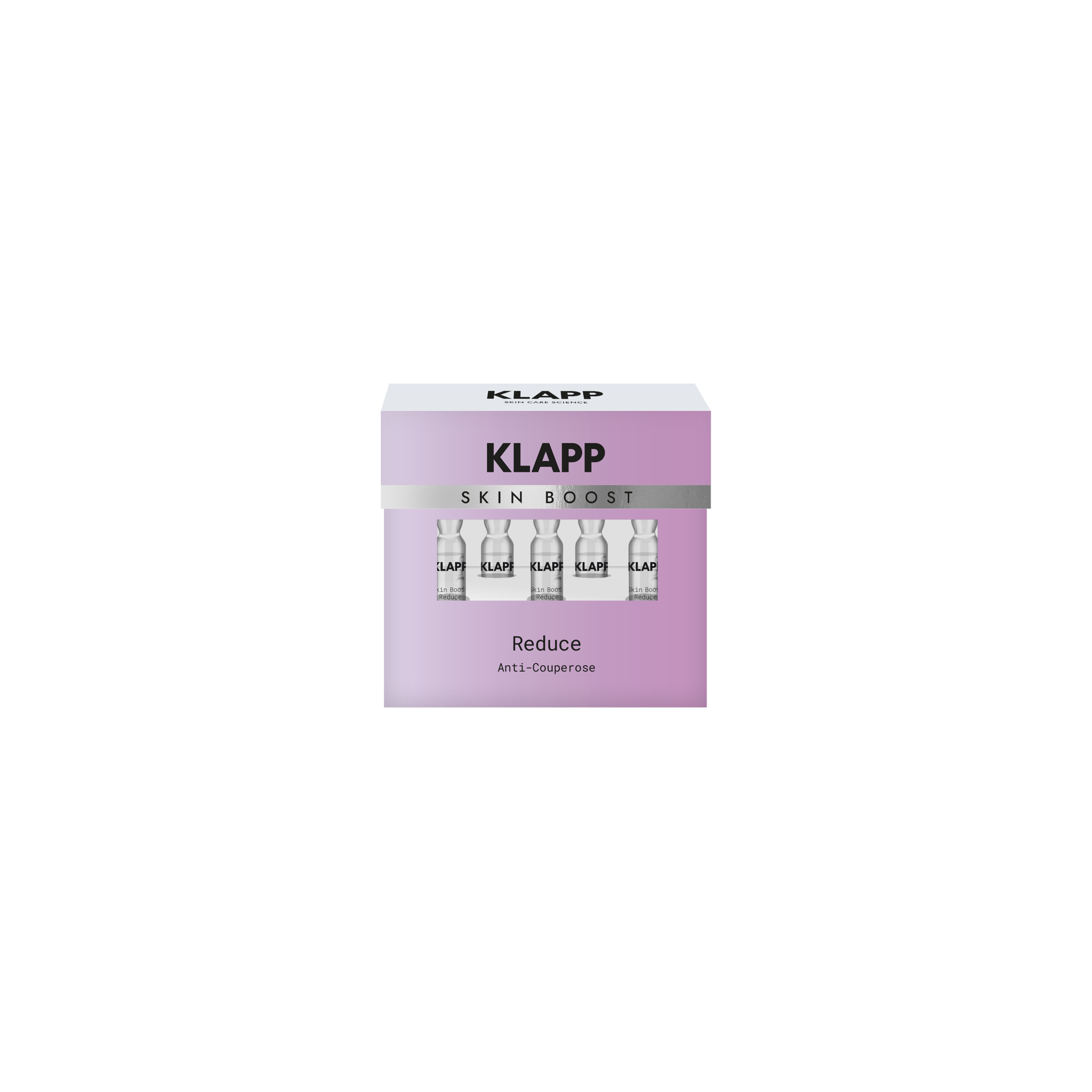 Bao bì Skin Boost Ampoules - Anti-Couperose Klapp, giảm đỏ Klapp